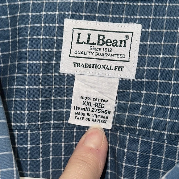 L.L. Bean shirt size XXL regular fit - Picture 2 of 6
